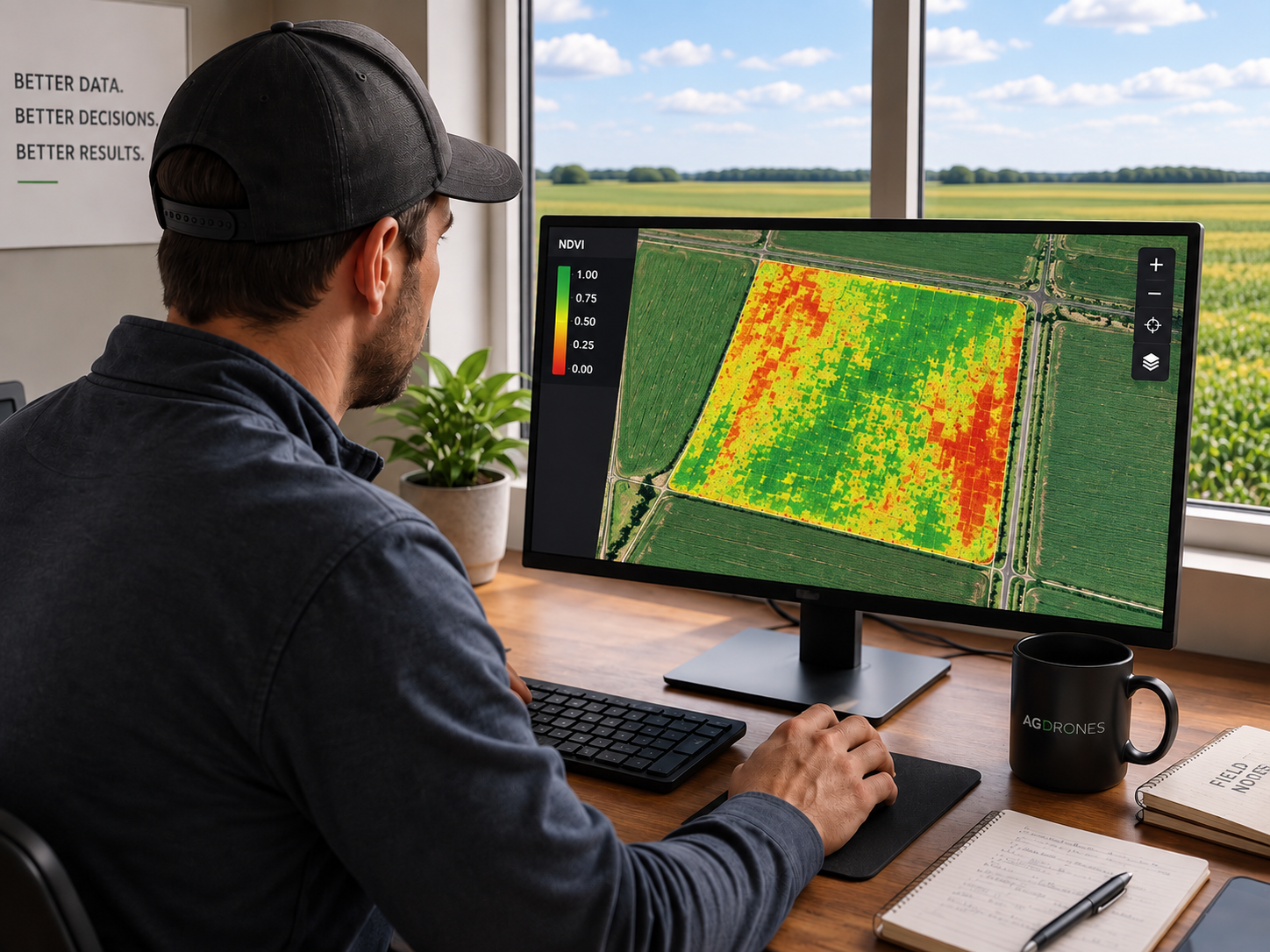 Analyzing crop data before developing an agronomic recommendation
