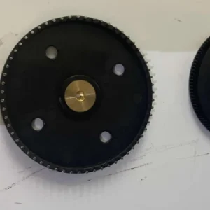 Spray disc and gear assembly